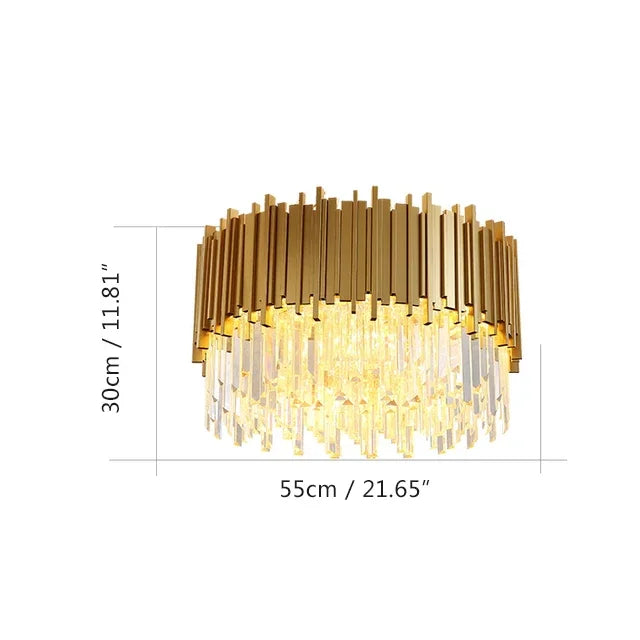 LED Crystal Ceiling Chandelier