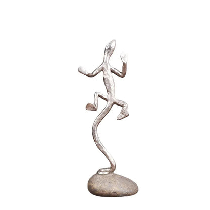 Decorbites™ Gecko-Eidechse Harz-Leuchter: Dekorationsfigur & Kerzenleuchter für Zuhause
