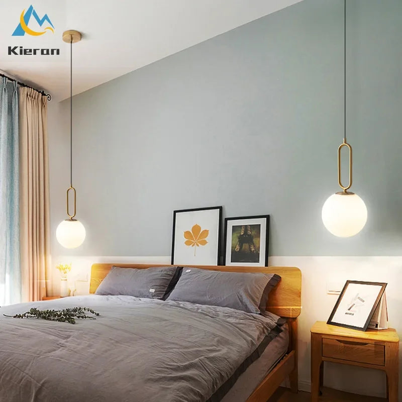 Decorbites™ Glas-Kugeln-LED-Kronleuchter für Schlafzimmer, Wohnzimmer und Restaurant