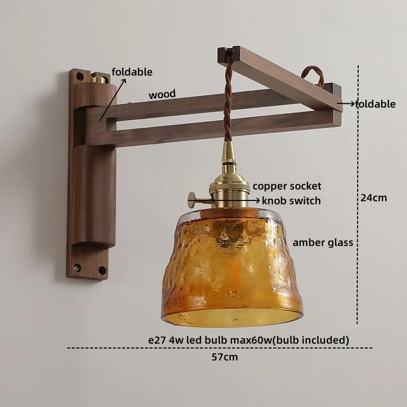 Decorbites™ Klares Glas LED Wandleuchte Moderne Treppenbeleuchtung Heimdekoration