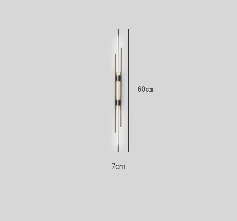 Decorbites™ Kupfer-Wandleuchte: Minimalistisches modernes Design für Nachttisch, Wohnzimmer, Restaurant, Treppenhaus