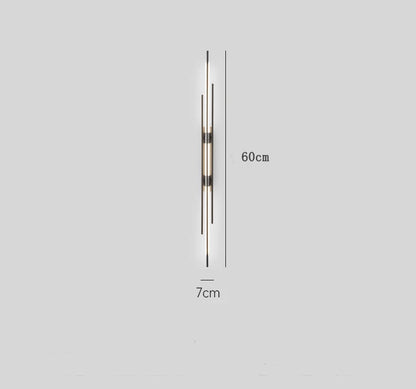 Decorbites™ Kupfer-Wandleuchte: Minimalistisches modernes Design für Nachttisch, Wohnzimmer, Restaurant, Treppenhaus