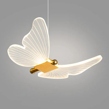 Decorbites™ Goldene Schmetterlings-LED-Kronleuchter: Modernes nordisches stilvolles Innenbeleuchtung für Wohnzimmer, Schlafzimmer und Küche.