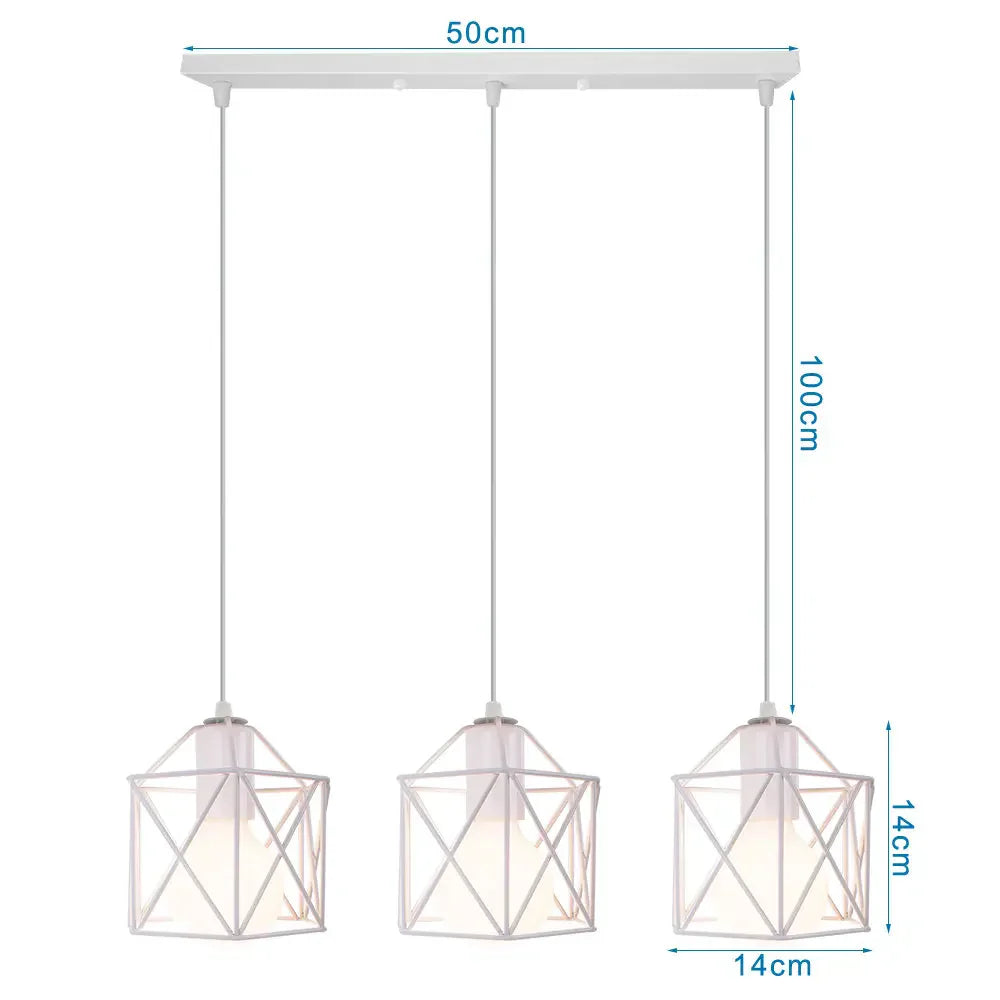 Decorbites™ Industrielle Holz-Hängeleuchte für Esszimmer Wohnzimmer Küche LED-Leuchte