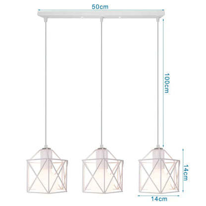 Decorbites™ Industrielle Holz-Hängeleuchte für Esszimmer Wohnzimmer Küche LED-Leuchte