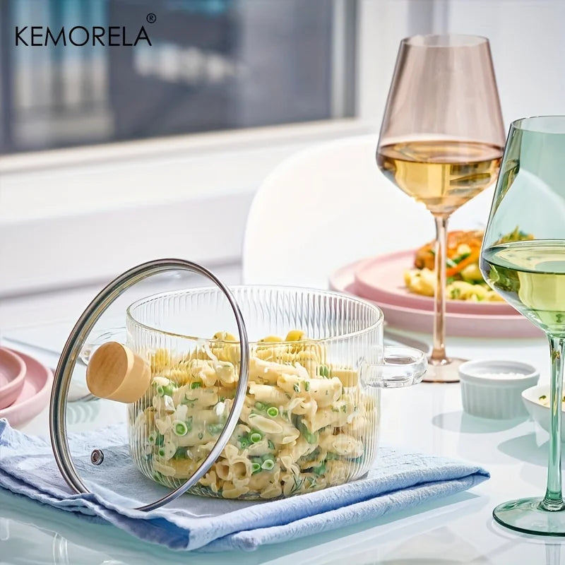 Glass Nordic Cooking Pot