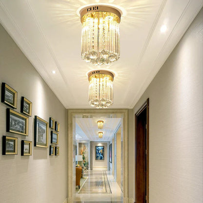 Decorbites™ Elegante Kristall-Deckenleuchte für Eingangsbereich, Treppenhaus und Flur