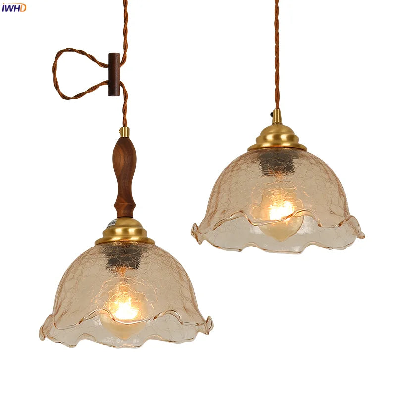 Decorbites™ Gesprungene Glas LED-Hängeleuchten für Heimdekoration, Restaurant, Wohnzimmer, Küche