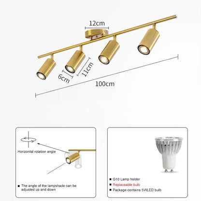 DecorBites™ LED Ceiling Chandelier Light adjustable for Home Decoration