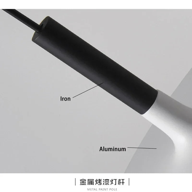 Decorbites™ LED-UFO-Hängeleuchten: Nordische Aluminium-Rundlampen für Heimdekoration und Innenbeleuchtung