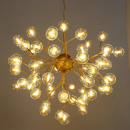Decorbites™ Heracleum Firefly Glas Kugelleuchter - Luxusbeleuchtung für Treppenhaus und Esszimmer