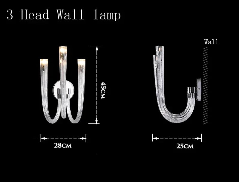 Decorbites™ Glasleuchter LED-Hängeleuchte für Wohnzimmer Schlafzimmer Esszimmer - Kollektion 2024.