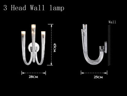 Decorbites™ Glasleuchter LED-Hängeleuchte für Wohnzimmer Schlafzimmer Esszimmer - Kollektion 2024.