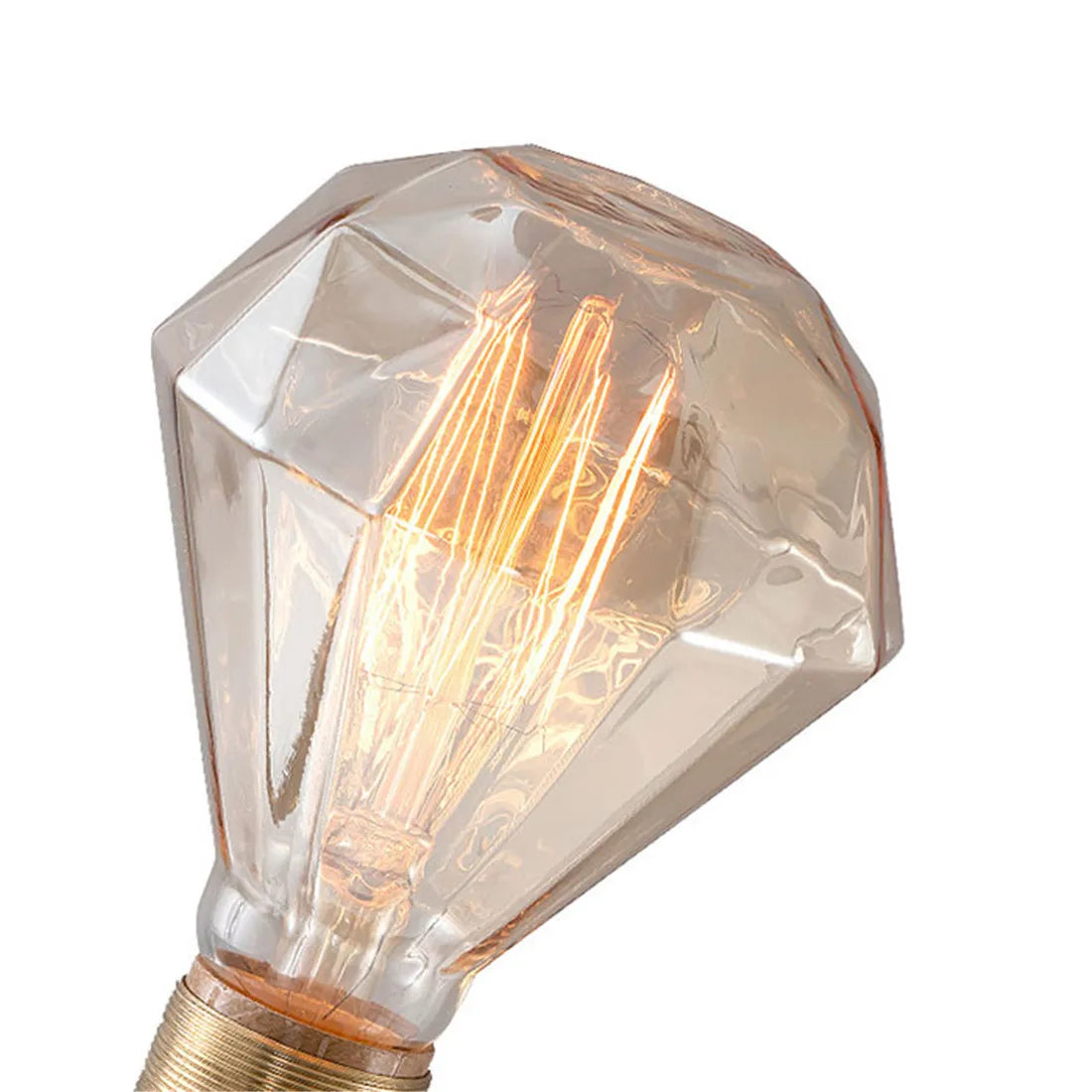 Decorbites™ G95 Diamant-LED-Spiralfilament-Glühbirne 4W Vintage-Edison-Lichtlampe