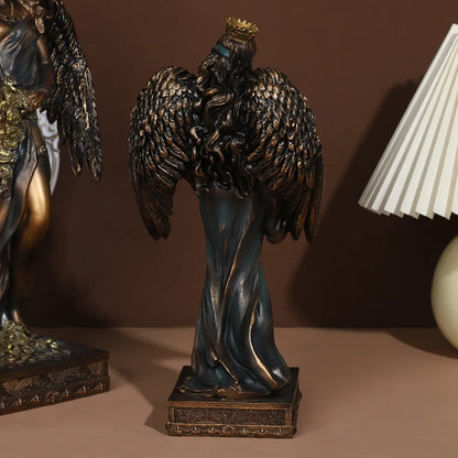 Decorbites™ Griechische Göttin Glücksfigur - Wohlstandsskulptur für Zuhause und Büro Dekoration Geschenk