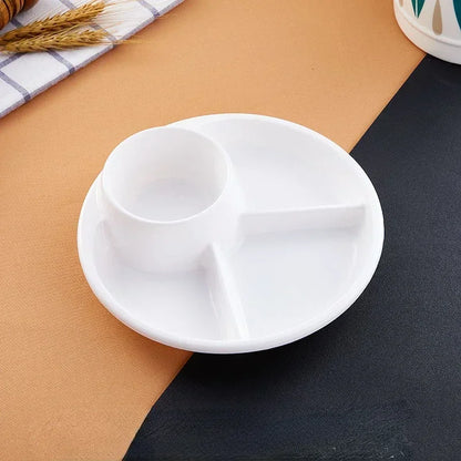 DecorBites™ Bariatric Portion Control Plate for Weight Loss and Meal Planning
