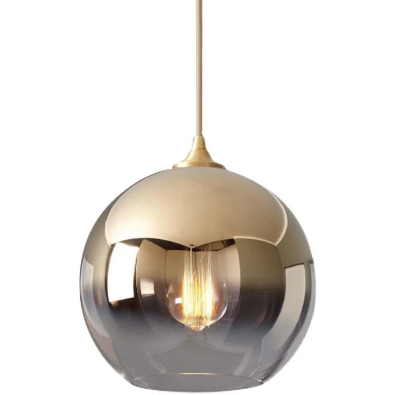 Decorbites™ Farbverlauf-Glas-Kugelleuchter: Nordisch postmodernes Luxus für Schlafzimmer, Restaurant und Bar