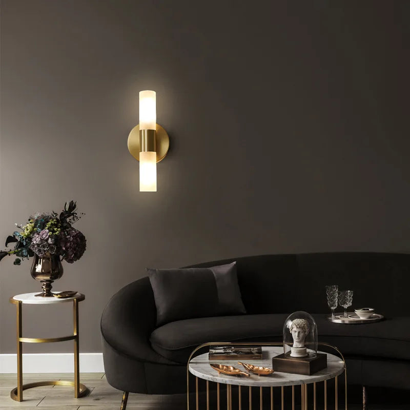 Gold Brass Wall Lamp