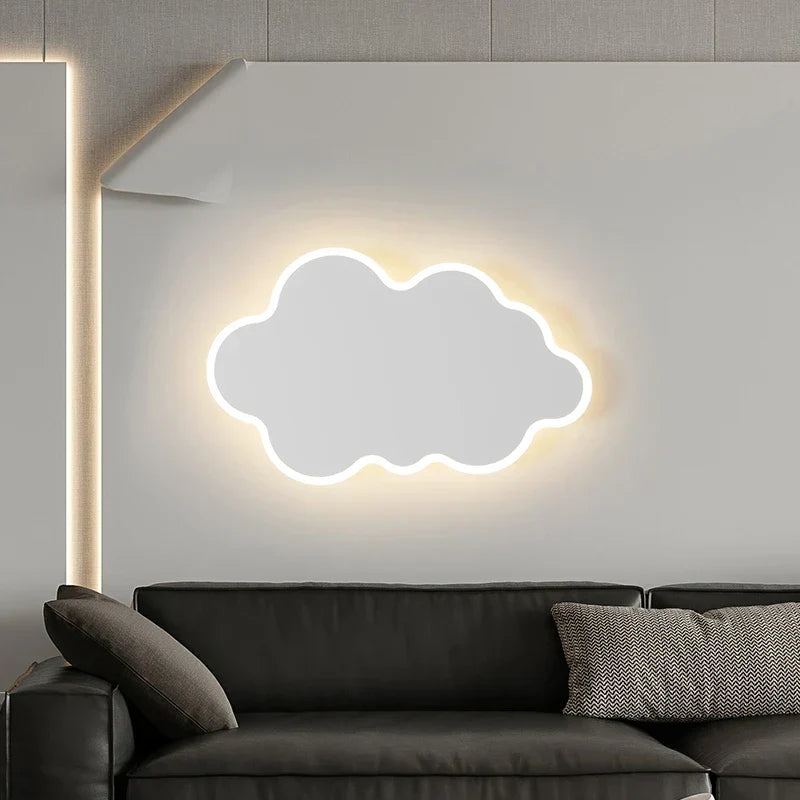 DecorBites™ LED Wall Sconces White Fixtures for Bedroom Aisle Bedside Table Closet Lighting