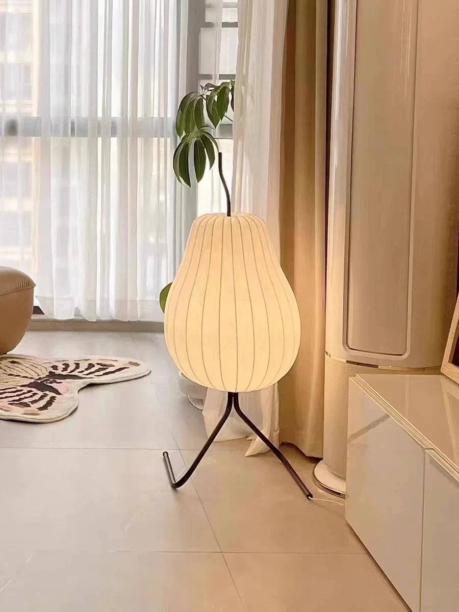 Pear-Shaped LED Floor Lamp