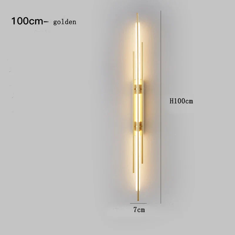 Decorbites™ Kupfer-Wandleuchte: Minimalistisches modernes Design für Nachttisch, Wohnzimmer, Restaurant, Treppenhaus