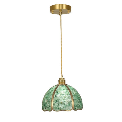 DecorBites™ Crystal Glass LED Pendant Lamp, Adjustable Modern Luxury Hanging Lights