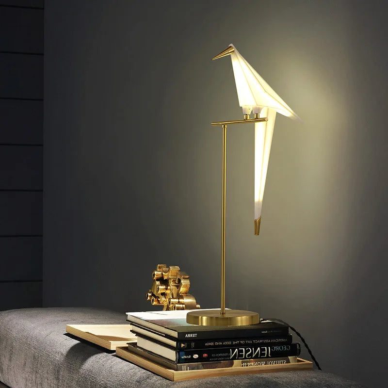 Decorbites™ LED-Vogellampe für Boden, für Wohnzimmer & Schlafzimmer