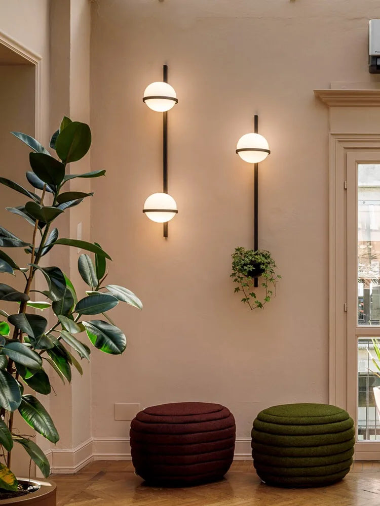 Copper Plant Wall Sconce
