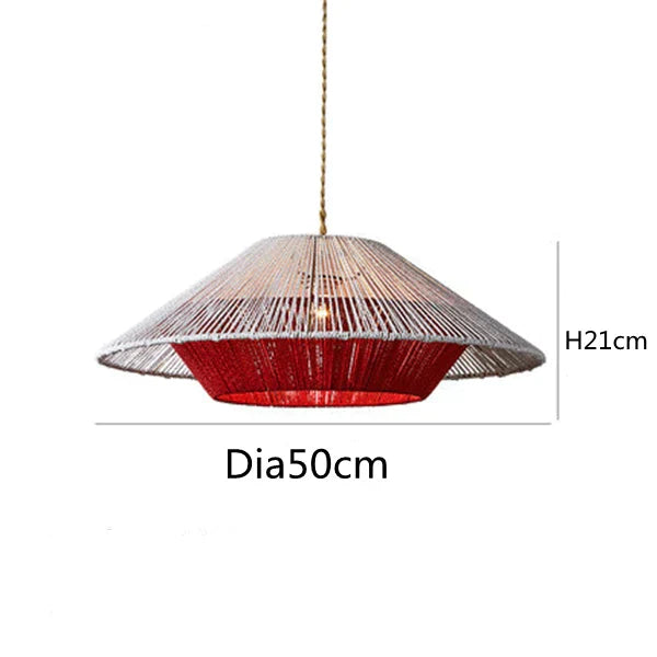 Decorbites™ Handgefertigte Hanfseil-Hängeleuchte für Esszimmer Küche Café