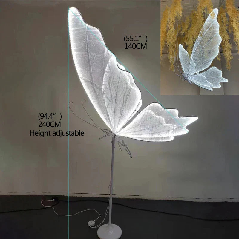 Decorbites™ Spitzen-Schmetterling LED-Hochzeitsdekoration Lampe