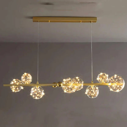 Decorbites™ Kristall-Leuchter: Moderne Treppen-Pendantlampe für Wohnzimmer, Innenbeleuchtung