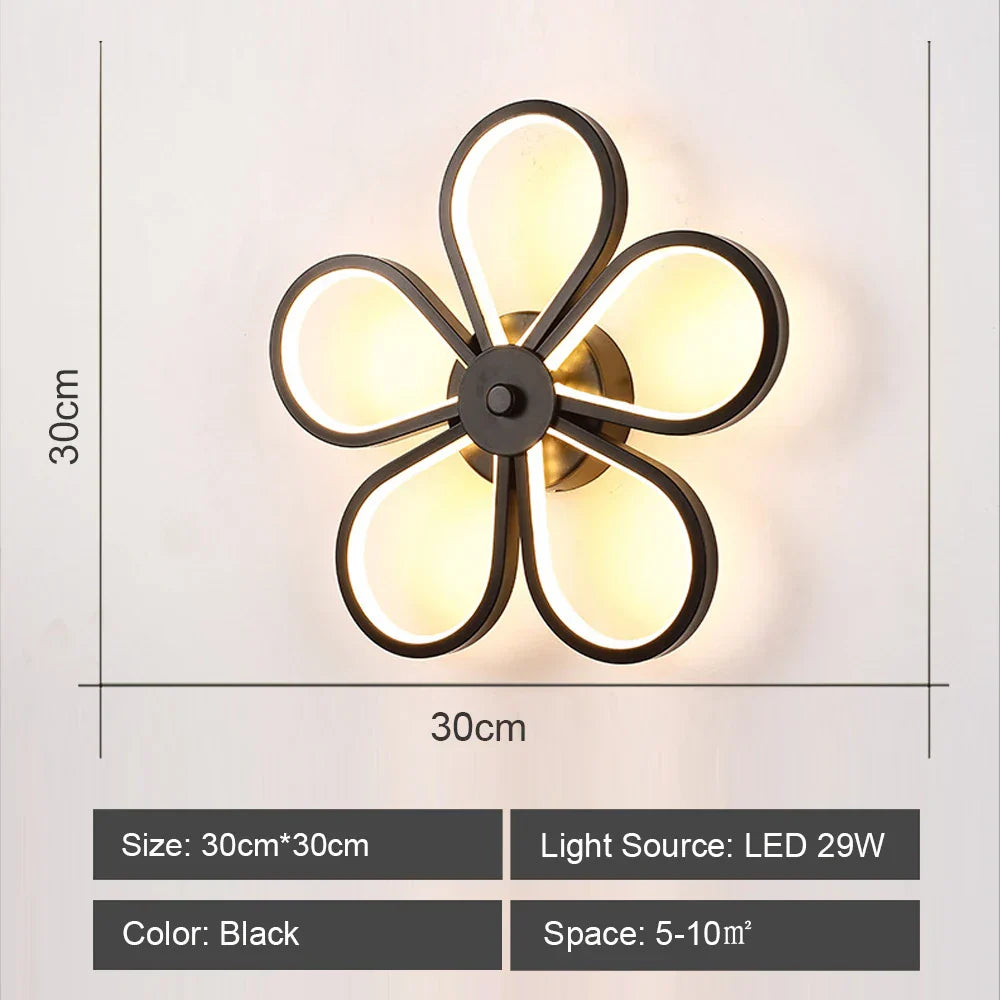Decorbites™ LED-Acrylic-Wandlampenschirm für Schlafzimmer Wohnzimmer Heimdekoration