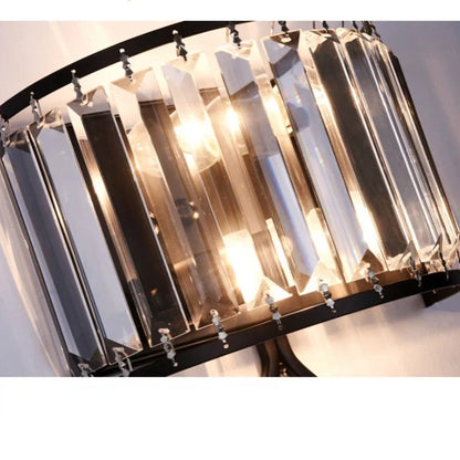DecorBites™ Crystal LED Wall Lamp for Living Room Bedroom Corridor Sconce