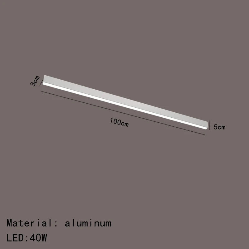 Decorbites™ LED-Deckenleuchte | Dimmbare moderne Aluminiumlampe für Wohnzimmer Esszimmer Schlafzimmer Flur