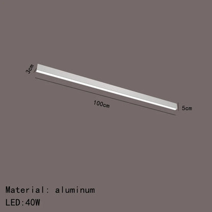 Decorbites™ LED-Deckenleuchte | Dimmbare moderne Aluminiumlampe für Wohnzimmer Esszimmer Schlafzimmer Flur