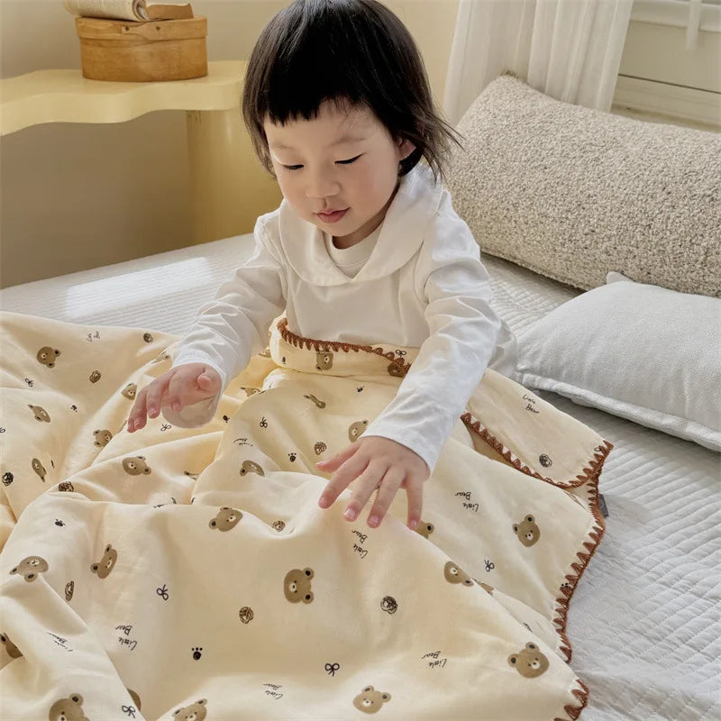 Printed Cooling Summer Blanket