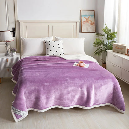 Decorbites™ Zweilagiges Samt-Sofadecke: Luxuriös warm & hautfreundlich