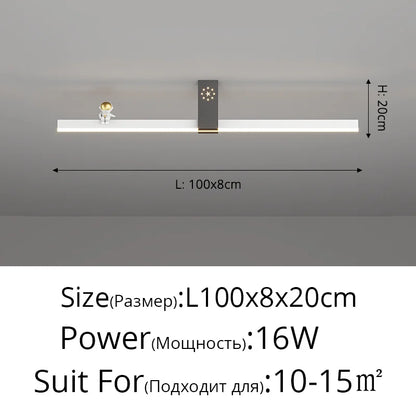 DecorBites™ LED Chandelier: Bright Indoor Lighting for Bedroom, Living, Study, Dining Room