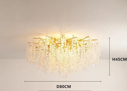 Decorbites™ Kristall-Geldbaum-Leuchter – Moderne LED-Hängeleuchte für luxuriöse Wohnbereiche