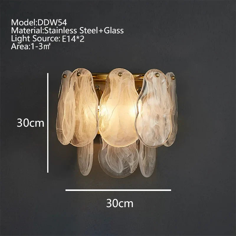 Decorbites™ Wolkenverglasungs-Kronleuchter: Moderne LED-Lüster für Innenbeleuchtung im Wohnzimmer-Dekor