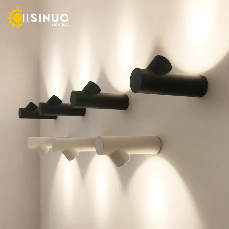 Decorbites™ LED Wandlampe: Aluminium Kreative Innen- und Außenleuchte für Wohnzimmer Badezimmer