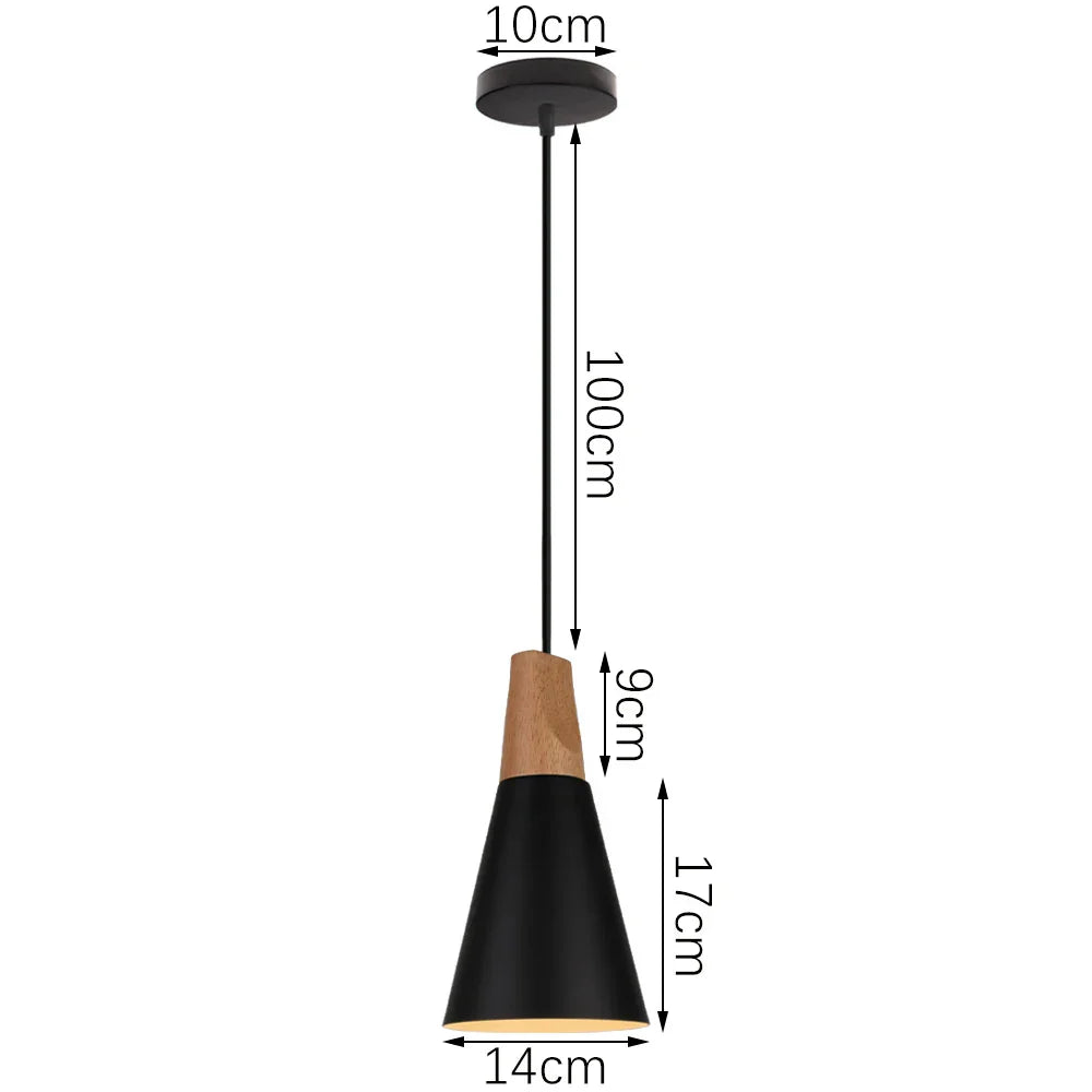 Decorbites™ Industrielle Pendelleuchte Modern Vintage Retro Loft Hängelampe Nordisches Design