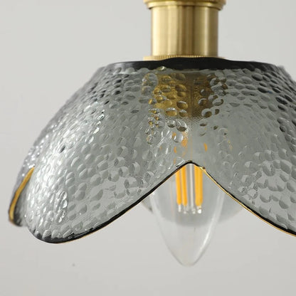 Decorbites™ Glas-Kupfer-LED-Hängeleuchte: Nordische Pendelleuchte, Wohnzimmer Schlafzimmer Couch-Tisch-Schalter