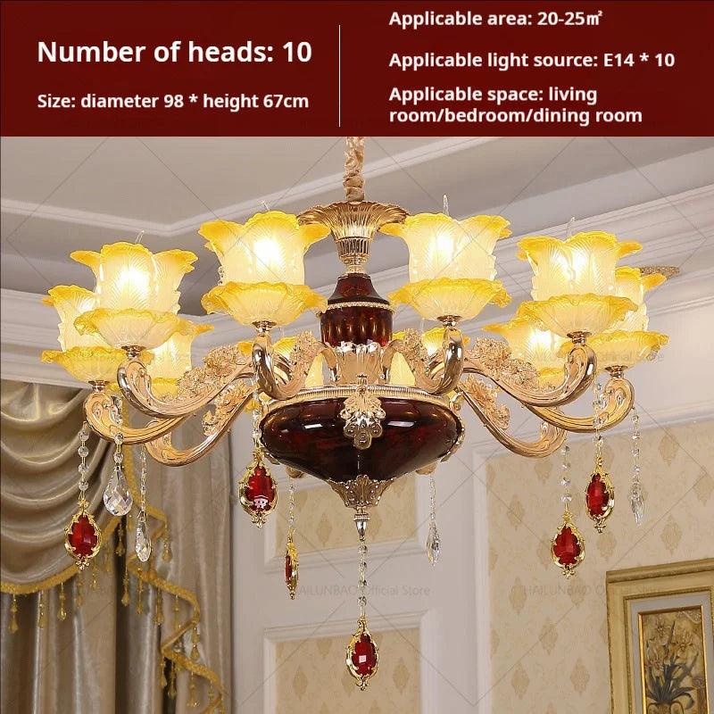 Decorbites™ Elegante Kristall-Leuchter Beleuchtung für Wohnzimmer und Schlafzimmer