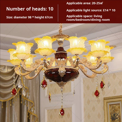 Decorbites™ Elegante Kristall-Leuchter Beleuchtung für Wohnzimmer und Schlafzimmer