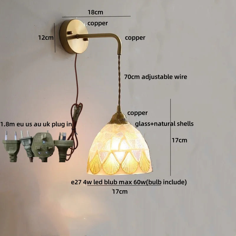 Decorbites™ Glas-Schale LED-Wandleuchten: Modernes, farbenfrohes, nordisches Design