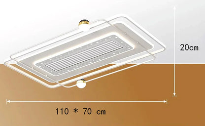 Decorbites™ Kinderzimmer-Deckenventilator mit Fernbedienung und modernem LED-Licht