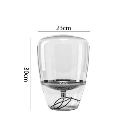 Decorbites™ Glas-Tischlampen Innenraum-Nachttischlampe für Wohnzimmer LED-Beleuchtung