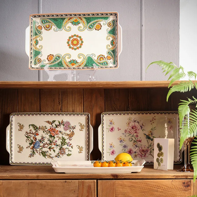 Decorbites™ Eiswürfelbehälter: Marokkanischer Speisenteller, Mittelost-Tellerhalter für Zuhause und Küche