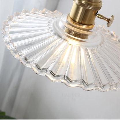 Decorbites™ Glas-Kupfer-LED-Hängeleuchte mit Drahtverstellung und Drehschalter